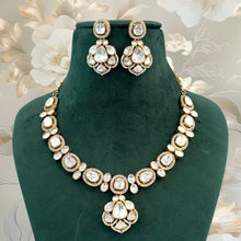 Load image into Gallery viewer, Premium Golden Moissanite Necklace set