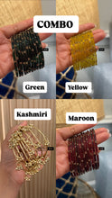 Load image into Gallery viewer, Basic Everyday COMBO OFFER Full SET 3 Glass + 1 Kashmiri Bangle Combo set