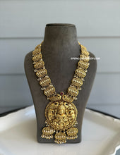 Load image into Gallery viewer, Heavy Haram Lakshmi ji Elephant Kundan Statement premium Long Necklace set