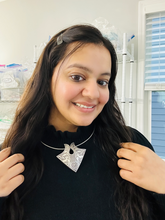 Load image into Gallery viewer, Veena German Silver Solid Hasli Necklace