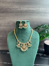 Load image into Gallery viewer, Kemp Stone Cz Chain Simple Necklace set