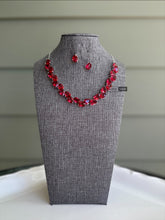 Load image into Gallery viewer, American diamond Swarovski Inspired Dainty necklace set
