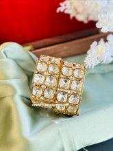 Load image into Gallery viewer, 22k gold plated Tayani Big Uncut Openable Bangle set