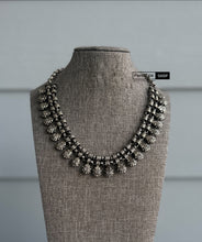 Load image into Gallery viewer, German Silver Solid Hasli chain design 6 Necklace