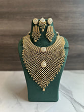 Load image into Gallery viewer, Heritage Rajwadi Statement Kundan Jali work Premium Grand Necklace set