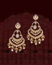 Load image into Gallery viewer, Nayka Premium Gold Plated Drop Dangling Earrings