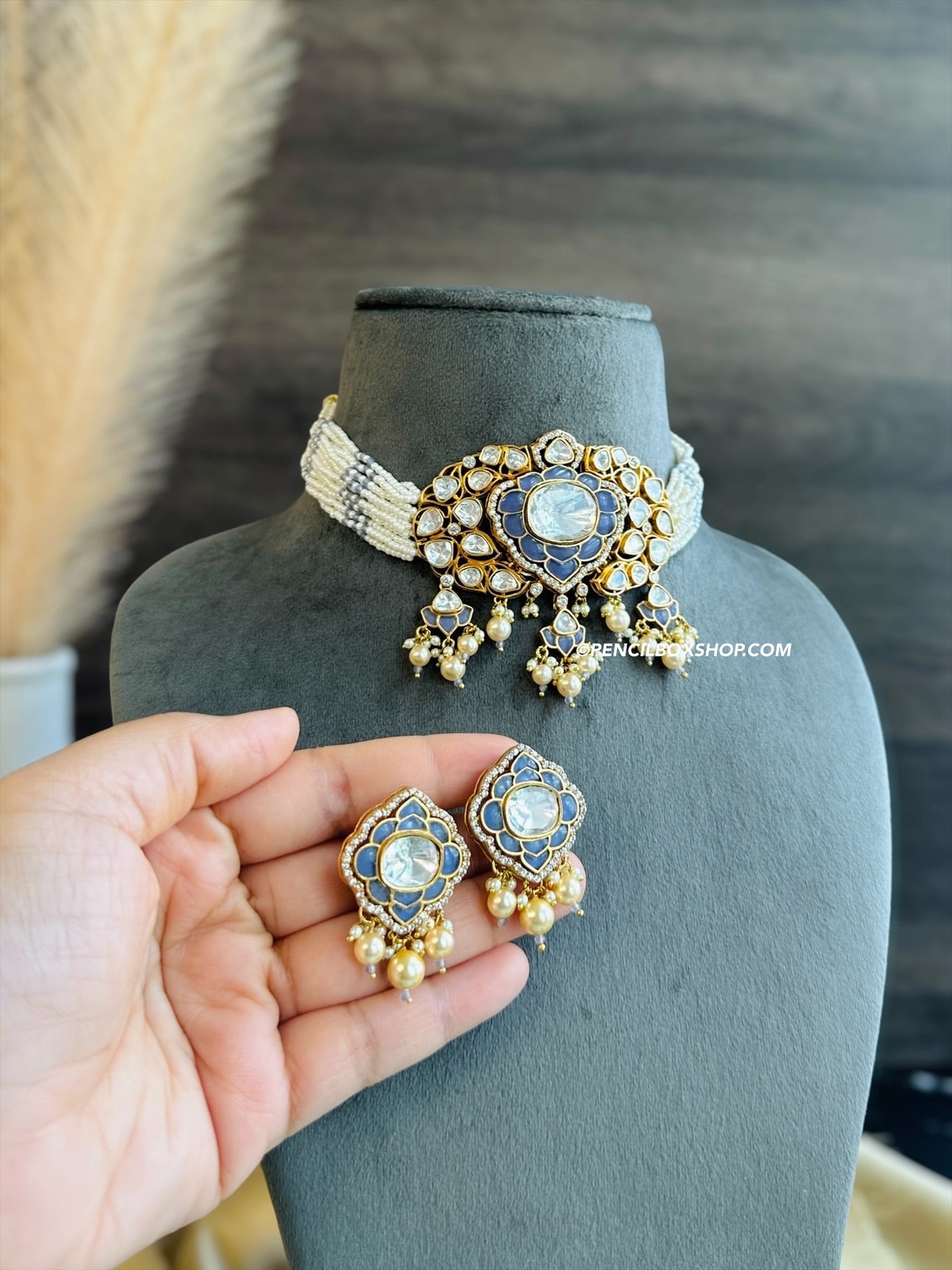 Moissanite choker necklace deals