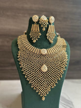 Load image into Gallery viewer, Heritage Rajwadi Statement Kundan Jali work Premium Grand Necklace set