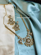 Load image into Gallery viewer, Kemp Stone Cz Chain Simple Necklace set