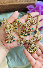 Load image into Gallery viewer, Kemp Stone Cz Chain Simple Necklace set