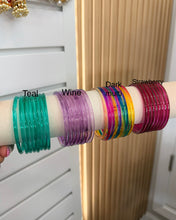 Load image into Gallery viewer, Jelly Bangles Colors