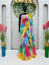 Load image into Gallery viewer, PRE ORDER ALIA BHATT Series Multicolor saree