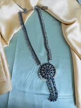 Load image into Gallery viewer, German silver Long Pendant necklace