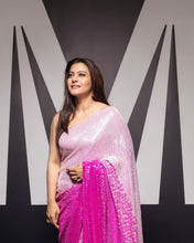 Load image into Gallery viewer, Kajol Bollywood saree inspired  Sequins Saree women clothing
