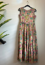 Load image into Gallery viewer, Beigh Floral Long dress Women Clothing