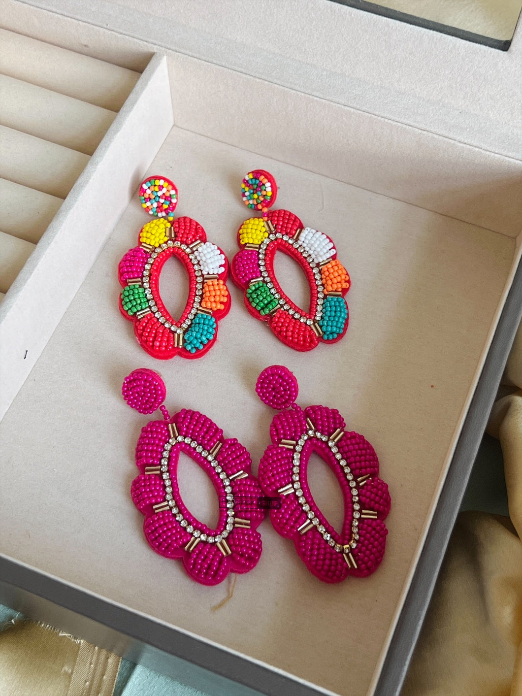 Handmade  Beaded  Earrings IDW
