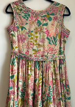 Load image into Gallery viewer, Beigh Floral Long dress Women Clothing