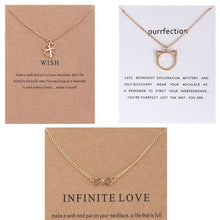 Load image into Gallery viewer, Message Reminder Pendant Choker Necklace Love Wish Perfection