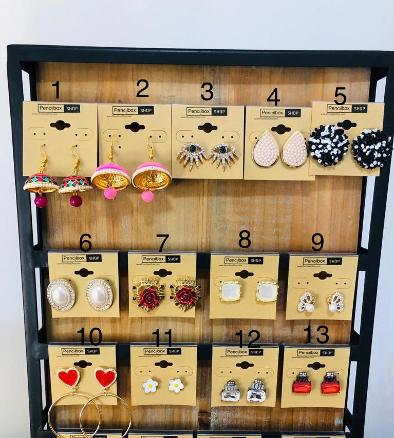 $5 earrings lot mix collection IDW