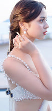 Load image into Gallery viewer, Nitashi Golden Solitaire Adjustable HandCuff Celebrity
