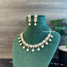 Load image into Gallery viewer, 22k gold plated Tayani Dainty Tassel Necklace set
