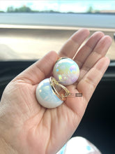 Load image into Gallery viewer, Celebrity Inspired shalini passi Big White Pearl Stud earrings
