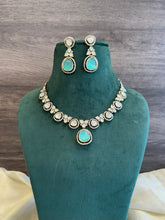 Load image into Gallery viewer, Tayani Gold Plated Mehendi Polish Necklace set
