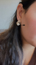 Load image into Gallery viewer, Evergreen Premium Solitaire Lookalike Small cz Pearl stud Earrings
