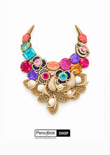Load image into Gallery viewer, Sabya Candy Color Bird Necklace Premium Set
