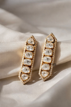 Load image into Gallery viewer, Sleek Moissanite Cz Premium Stud earrings
