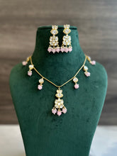 Load image into Gallery viewer, Premium Tassel Drop Moissanite Necklace set
