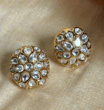 Load image into Gallery viewer, COMBO Moissanite Cz Round Stud Premium Earrings ring
