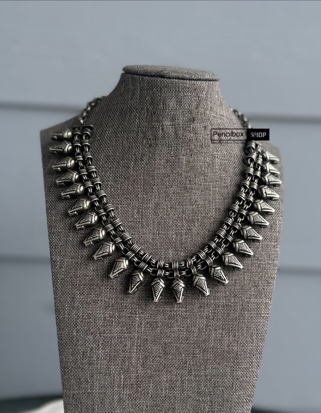 German Silver Solid Hasli chain design 1 Necklace