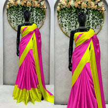 Load image into Gallery viewer, PRE ORDER ALIA BHATT Series Pink Neon Saree

