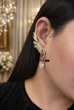 Load image into Gallery viewer, Celebrity ananya Panday Star Solitaire Ear cuff Earrings
