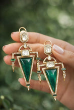 Load image into Gallery viewer, Moissanite Premium Dangler earrings
