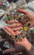 Load image into Gallery viewer, Sabya Inspired Celebrity Multicolored Gemstones Premium Necklace set
