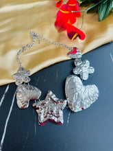 Load image into Gallery viewer, Rubina inspired Heart star necklace IDW
