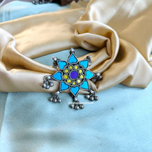 Load image into Gallery viewer, Afghani Real Mirror Adjustable ghungroo Ring
