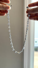 Load image into Gallery viewer, Single Line Diamond Solitaire Looking Tennis Necklace set
