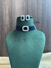 Load image into Gallery viewer, Premium Hydro Choker Crystal Beads American Diamond choker set
