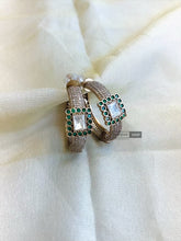 Load image into Gallery viewer, Cz Premium Moissanite Hoops Earrings
