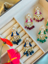 Load image into Gallery viewer, Multiple colors- Moissanite Enamel Statement premium Earrings
