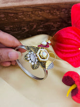 Load image into Gallery viewer, Contemporary Bird Multicolor Openable Bracelet kada
