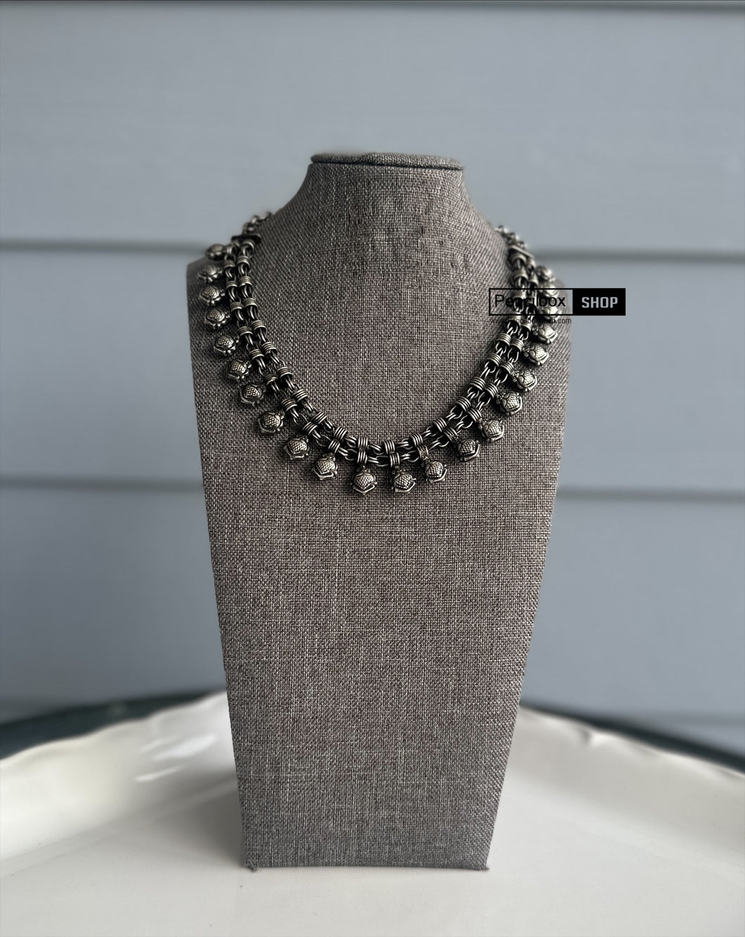 German Silver Solid Hasli chain design 2 Necklace