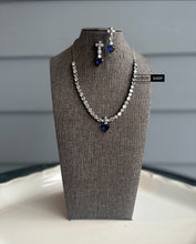Load image into Gallery viewer, American diamond  Victorian Heart Simple dainty necklace set

