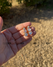 Load image into Gallery viewer, DEMI FINE PVD 18k gold plated Golden Stainless steel stud earrings

