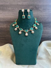 Load image into Gallery viewer, Premium Statement Moissanite Cloud Stone Necklace set
