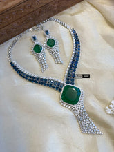 Load image into Gallery viewer, Designer Premium American Diamond Cz Necklace set
