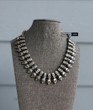 Load image into Gallery viewer, German Silver Solid Hasli chain design 5 Necklace
